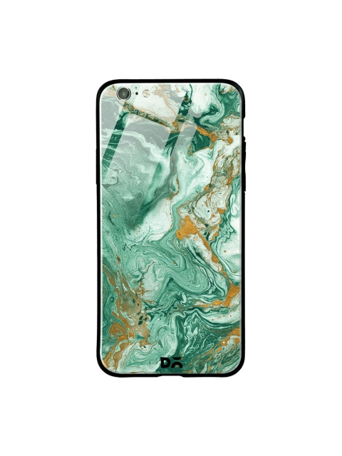 

DailyObjects Green & Yellow Marble Forest iPhone 6S Glass Mobile Cover