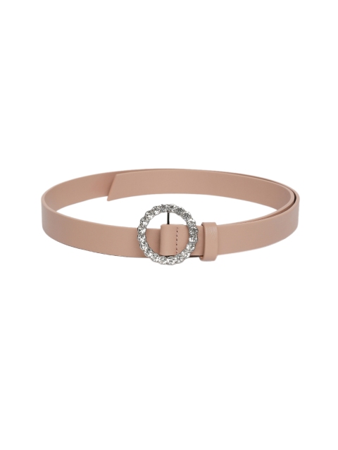 

20Dresses Women Beige Solid Belt
