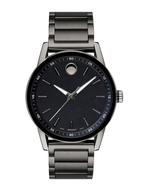 

MOVADO Men Black Analogue Watch 607226