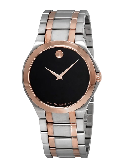

MOVADO Men Black Analogue Watch 607083
