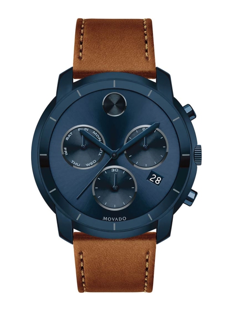 

MOVADO Men Navy Blue Analogue Watch 3600476
