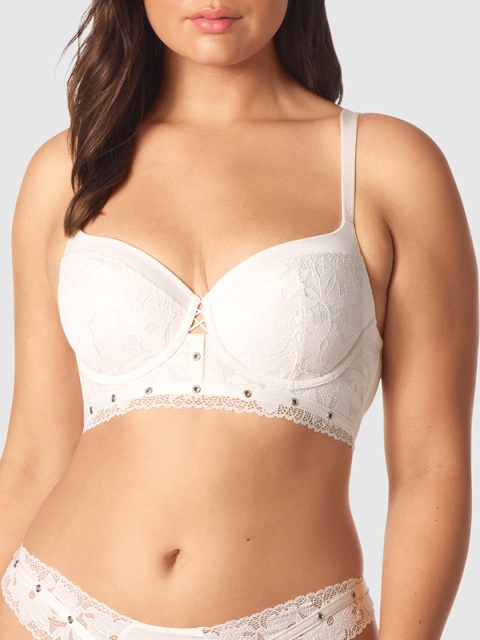

La Senza So Sexy White Lace Underwired Lightly Padded Balconette Bra 11161705-34Y5
