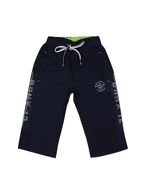 

Monte Carlo Boys Navy Blue Solid Regular Fit Shorts