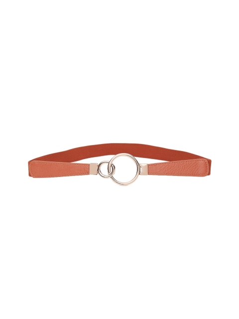 

20Dresses Women Brown Solid Stretchable Belt