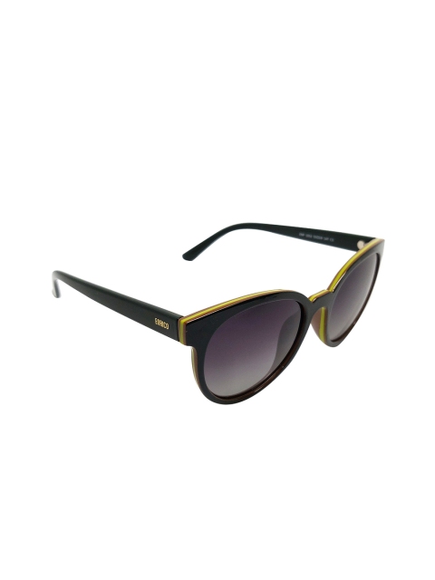 

ENRICO Women Oval UV Protected Polarized Sunglasses EN P 1052 - 3, Black