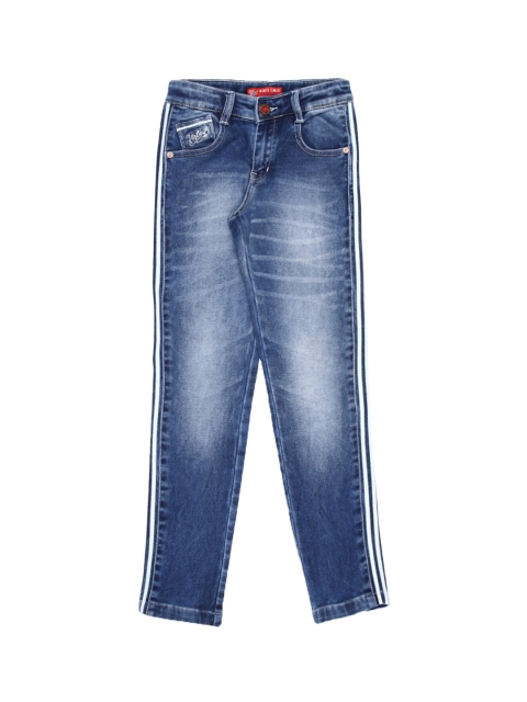 

Monte Carlo Boys Blue Regular Fit Mid-Rise Clean Look Jeans