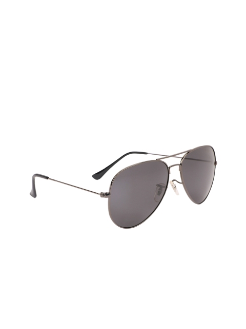 

MARC LOUIS Unisex Grey Aviator Polarized Sunglasses 3026 SG