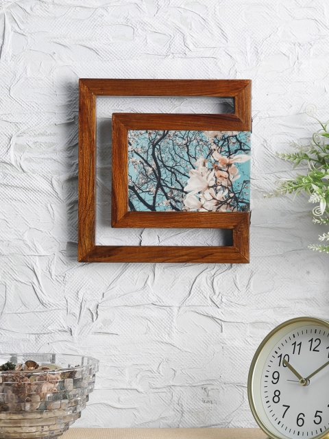 

VarEesha Brown Handmade Teak Wood C-Shape Wall Photo Frame
