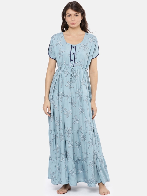 

GOLDSTROMS Blue Printed Nightdress