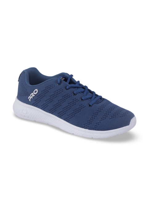 

Khadims Men Blue Textile Running Shoes