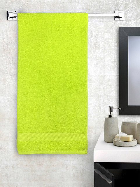 

Trident Fluorescent Green Solid 380 GSM Full Bath Towel