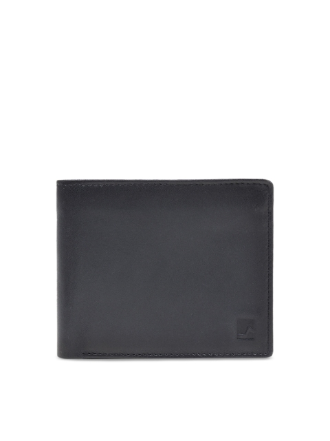 

Da Milano Men Navy Blue Solid LeatherTwo Fold Wallet