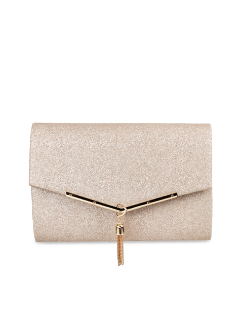 

Metro Gold-Toned Solid Clutch