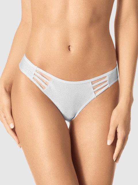 

La Senza Women White Solid Bikini Briefs 11136113-94D3