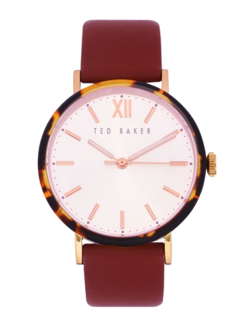 

Ted Baker Women White & Red Analogue Watch BKPPHF913