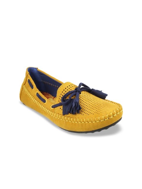 

Metro Women Yellow Boat Shoes
