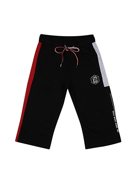 

Monte Carlo Boys Black Solid Regular Shorts