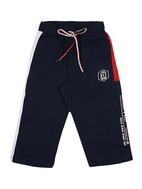 

Monte Carlo Boys Navy Blue Solid Regular Fit Shorts