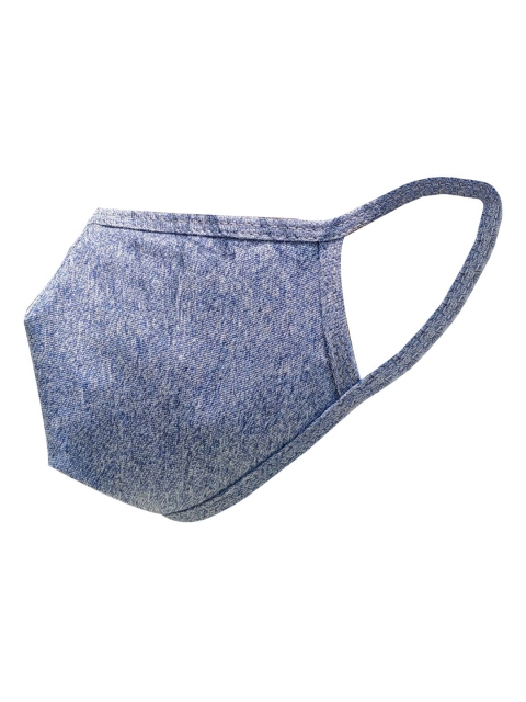 

nestroots Unisex Maroon Reusable 2-Ply Protective Outdoor Mask, Blue