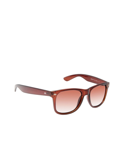 

David Blake Unisex Polarised & UV Protected Lens Wayfarer Sunglasses, Brown