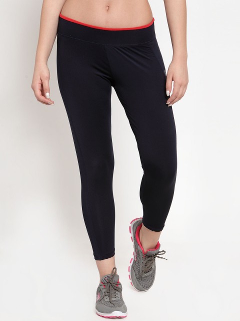 

BUKKUM Women Navy Blue Solid Tights