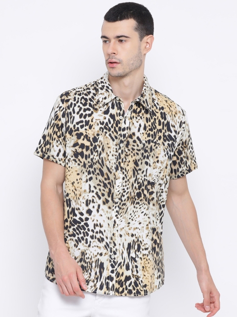 

Oxolloxo Men Multicoloured Regular Fit Printed Casual Shirt, Multi
