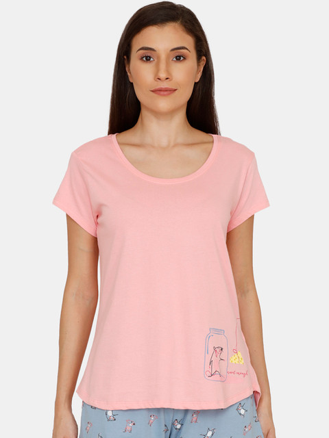 

Zivame Women Multicoloured Solid Night suit, Multi