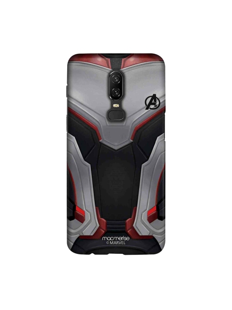 

macmerise Grey & Black Avengers Endgame Suit OnePlus 6 Case