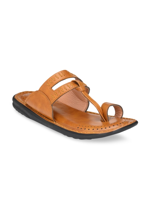 

Walkstyle By El Paso Men Tan Brown Comfort Sandals