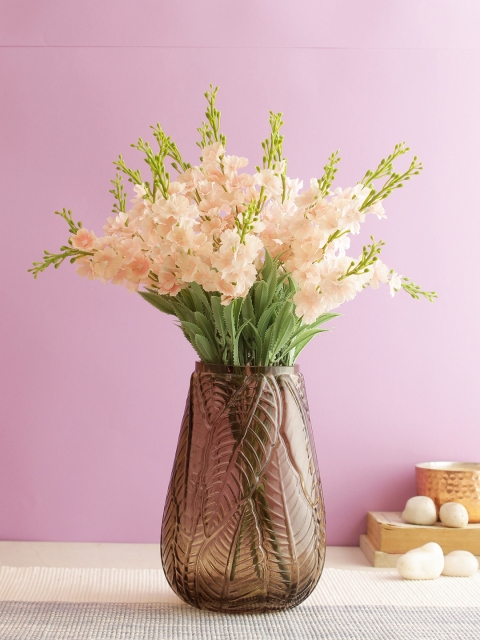 

Aapno Rajasthan Set Of 4 Cream-Coloured & Green Artificial Hyacinth Flowers