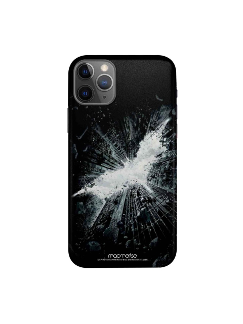 

macmerise Black & White God of Gotham Batman iPhone 11 Pro Anti Slip Back Cover
