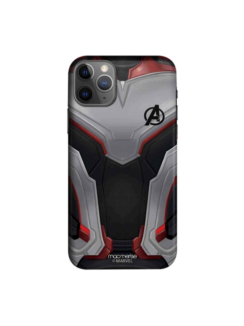 

macmerise Black & Grey Avengers Endgame Suit iPhone 11 Pro Anti Slip Back Cover