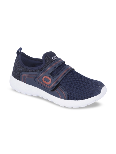 

Khadims Men Navy Blue Textile Running Shoes