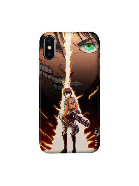 

macmerise Beige & Brown Titan Jaeger iPhone X Case