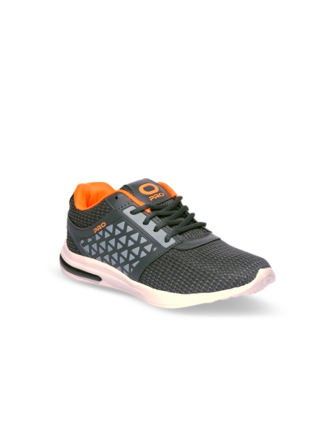 

Khadims Men Grey Woven Design Sneakers