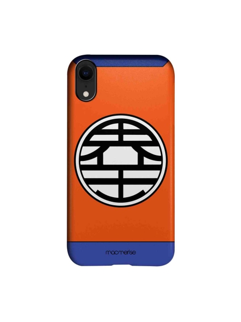 

macmerise Orange & White King Kai Crest iPhone XR Case