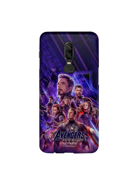 

macmerise Blue & Purple Avengers Endgame Poster OnePlus 6 Case