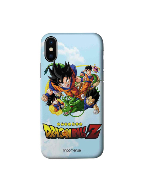 

macmerise Turquoise Blue & Green Dragon ball Z iPhone X Case