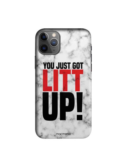 

macmerise Red & Black Litt Up iPhone 11 Pro Mobile Case