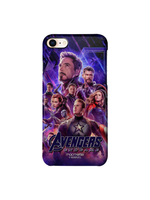 

macmerise Purple & Beige Suit up Captain Marvel iPhone 8 Case