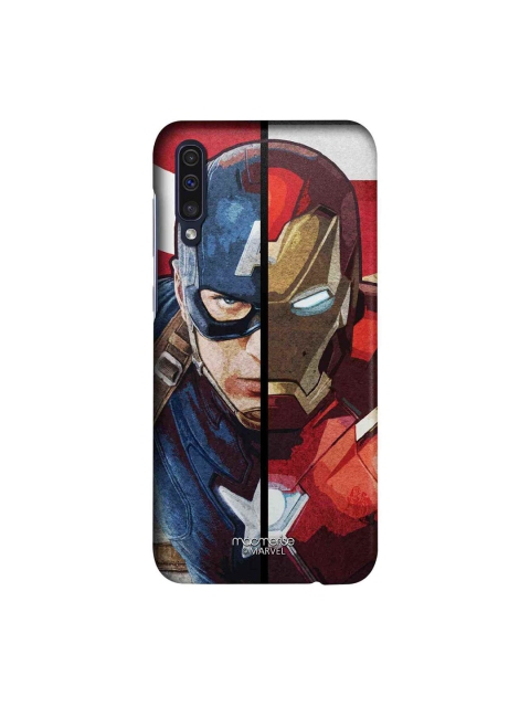 

macmerise Red & Blue Man vs Machine Samsung A50 Sublime Mobile Case