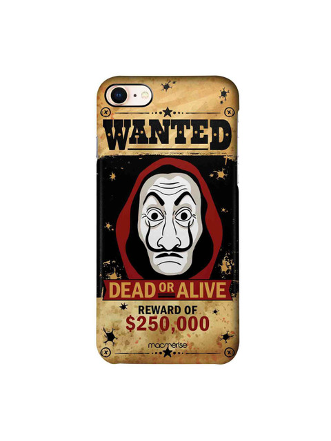 

macmerise Yellow & Black Dead Or Alive iPhone 8 Mobile Case