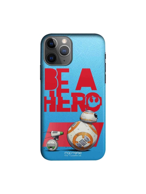 

macmerise Blue & Red Be A Hero iPhone 11 Pro Max Case