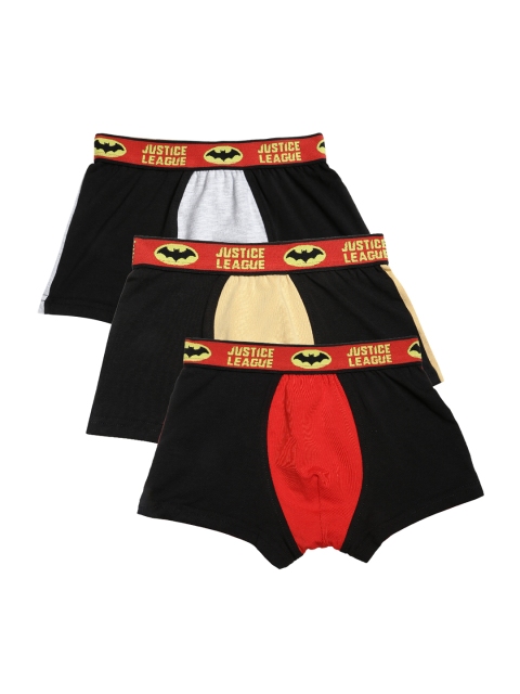 

Red Rose Boys Pack Of 3 Assorted Trunks JRNO94-BLACK-20