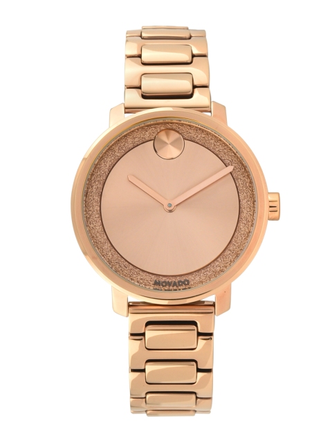 

MOVADO Women Rosegold-Toned Analogue Watch 3600503, Rose gold