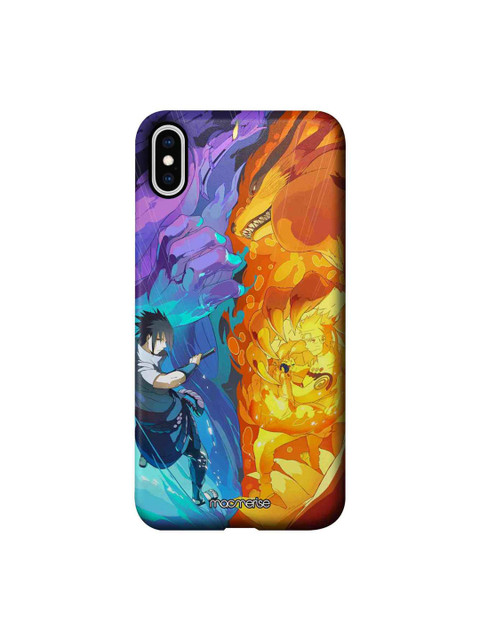 

macmerise Yellow & Purple Susanoo Vs Kurama iPhone XS Max Case
