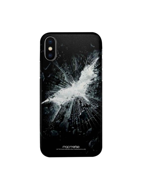

macmerise Black & Grey Snow Queen Printed iPhone Xs Case