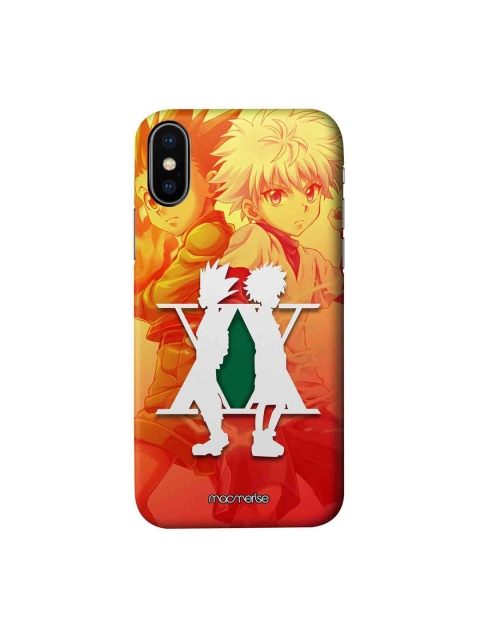 

macmerise Yellow & Orange Gon & Killua iPhone X Case