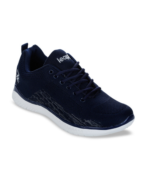 

Liberty Men Navy Blue Mesh Running Shoes
