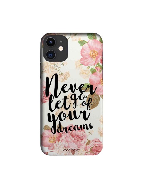 

macmerise Grey & Pink Your Dreams iPhone 11 Case, White